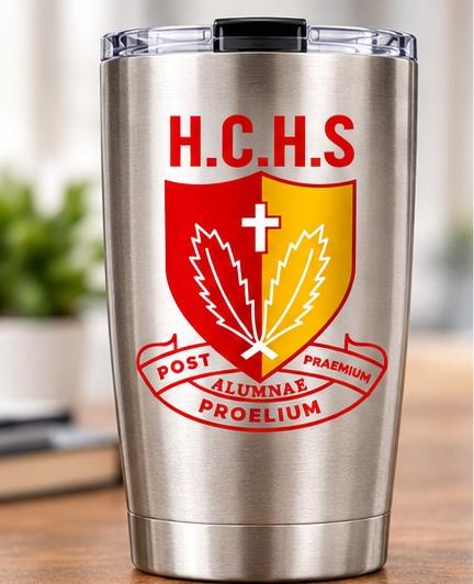 HCHS Crest Tumbler (Silver) - LaSallette