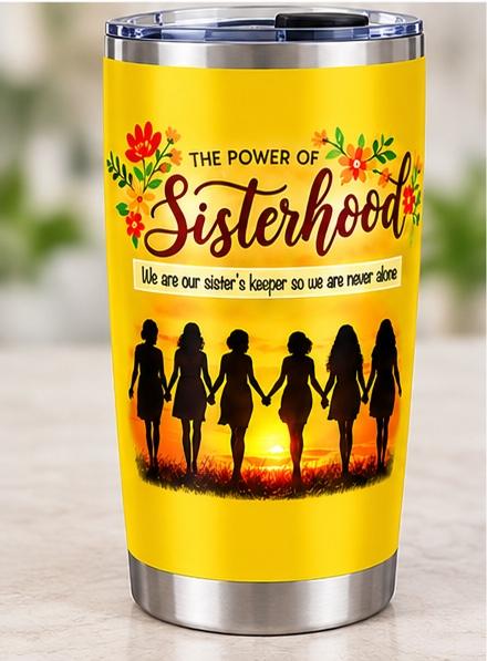 Power of Sisterhood Tumbler - Fatima