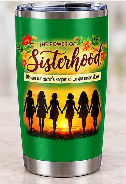 Power of Sisterhood Tumbler - Guadeloupe