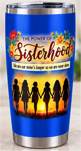 Power of Sisterhood Tumbler - Lourdes